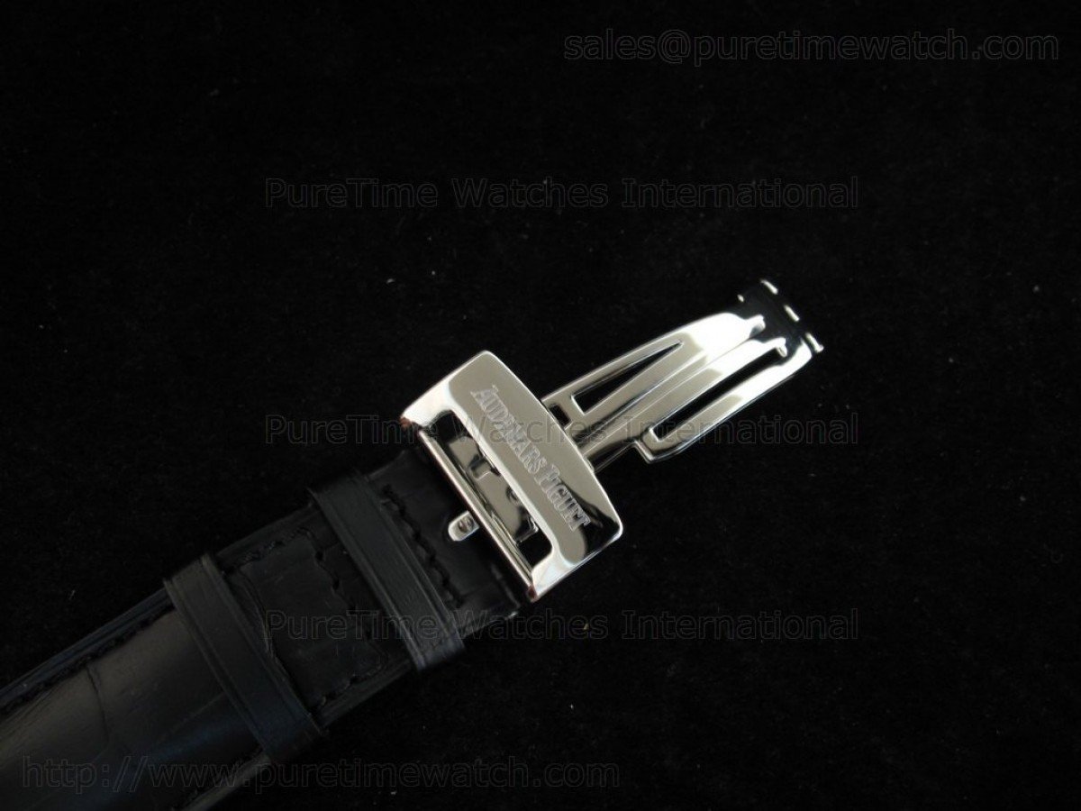 Jules Audemars Tourbillon GMT SS White Dial - Image 6
