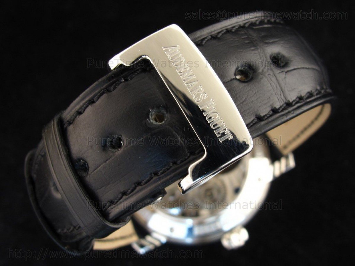 Jules Audemars Tourbillon GMT SS White Dial - Image 8