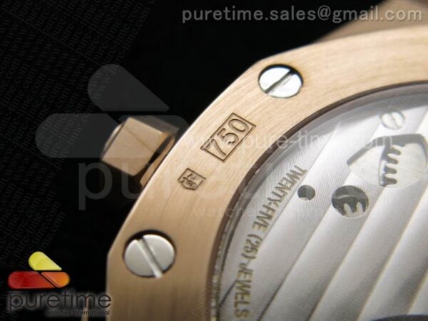 Royal Oak 41mm Tourbillon RG Blue Dial Diamonds - Image 11
