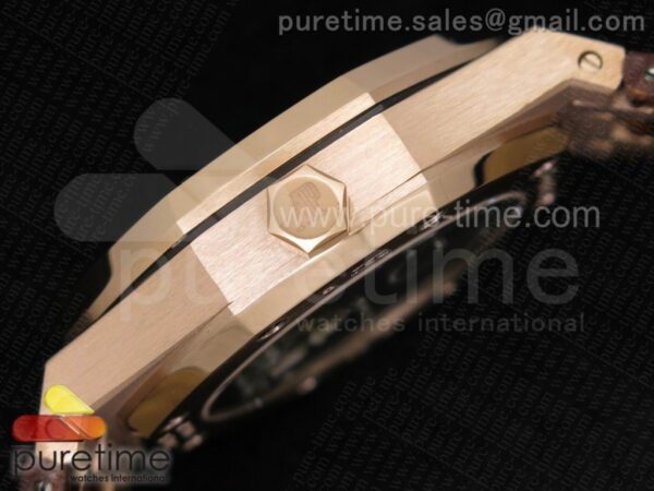 Royal Oak 41mm Tourbillon RG Silver Dial Diamonds - Image 5