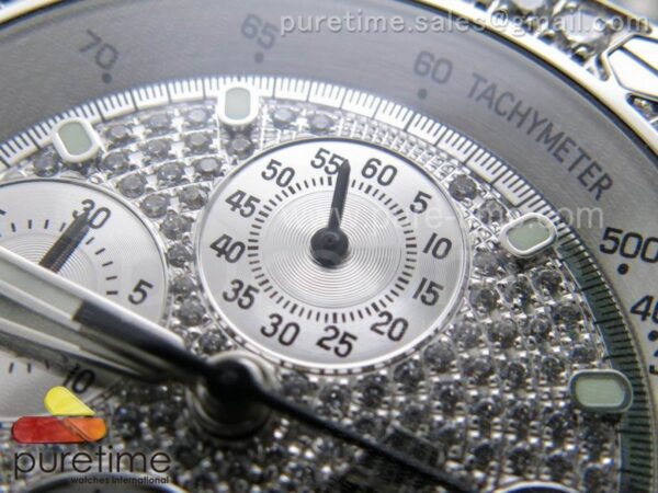 Royal Oak Offshore SS Full Paved Diamonds - Image 5