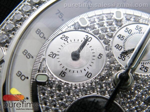 Royal Oak Offshore SS Full Paved Diamonds - Image 6