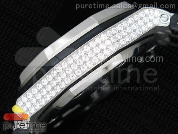 Royal Oak Offshore SS Full Paved Diamonds - Image 9