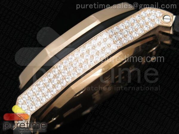 Royal Oak Offshore RG Full Paved Diamonds - Image 9