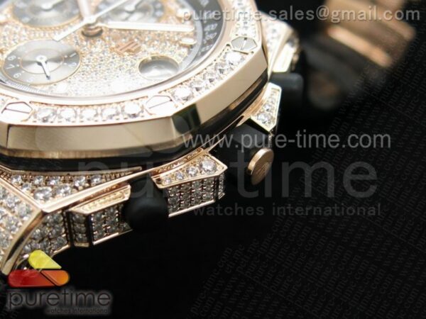 Royal Oak Offshore RG Full Paved Diamonds - Image 10