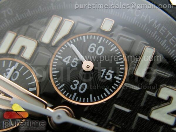 Royal Oak Offshore JF 1:1 Best Edition RG Rubberclad Black Dial - Image 6