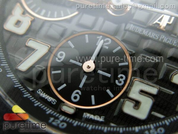 Royal Oak Offshore JF 1:1 Best Edition RG Rubberclad Black Dial - Image 7