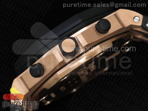 Royal Oak Offshore JF 1:1 Best Edition RG Rubberclad Black Dial - Image 8