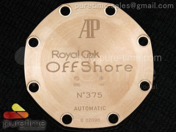 Royal Oak Offshore JF 1:1 Best Edition RG Rubberclad Black Dial - Image 13