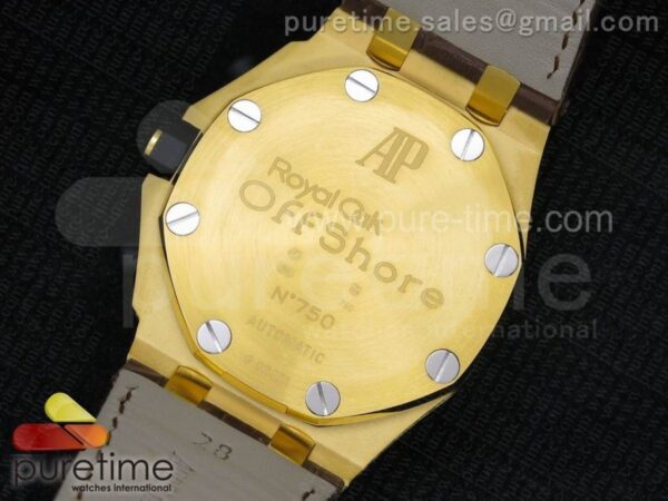 Royal Oak Offshore YG Full Paved Diamonds - Image 11