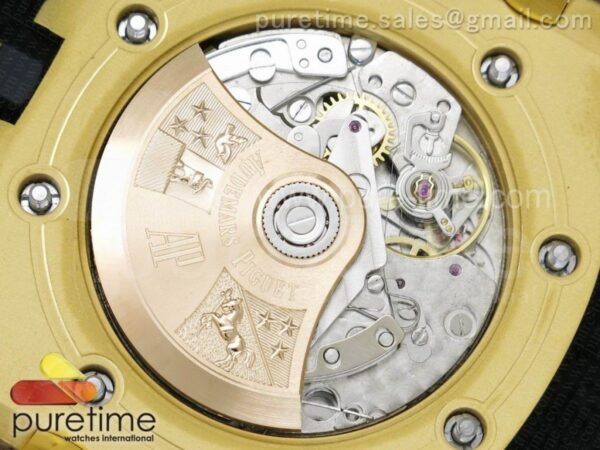 Royal Oak Offshore YG Full Paved Diamonds - Image 13