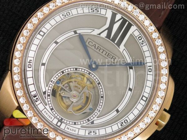 Calibre de Cartier RG Tourbillon Diamonds - Image 2