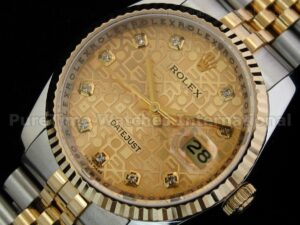 DateJust Men TT Jubilee Dial Yellow Gold