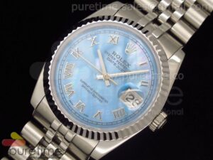 DateJust Men SS Blue MOP