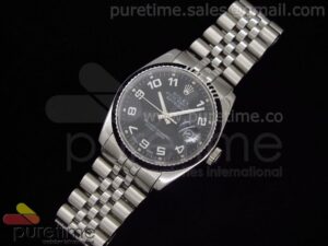 DateJust Men SS Black Dial