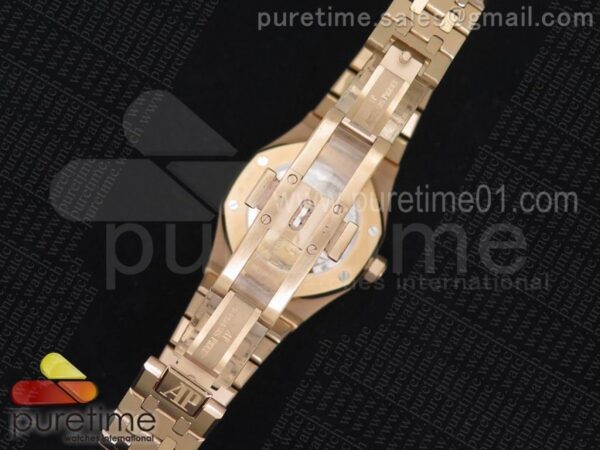 Royal Oak 37mm 15450 RG JF 1:1 Best Edition Blue Dial - Image 7