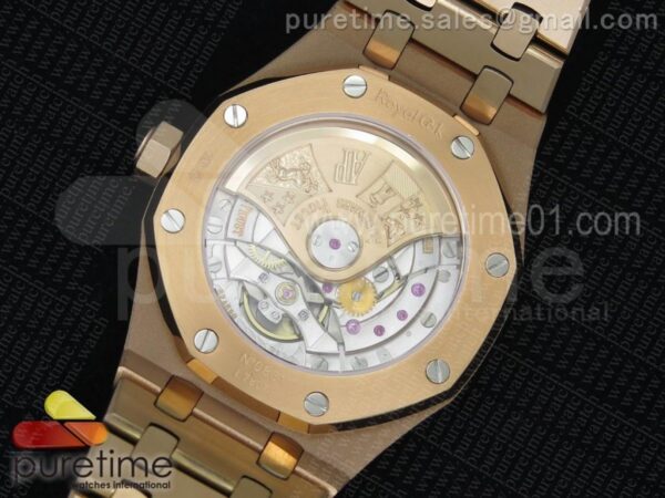 Royal Oak 37mm 15450 RG JF 1:1 Best Edition Blue Dial - Image 8