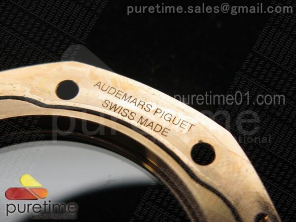 Royal Oak 37mm 15450 RG JF 1:1 Best Edition Blue Dial - Image 15