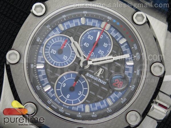 Royal Oak Offshore 44mm SS Michael Schumacher Blue