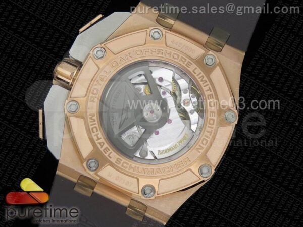 Royal Oak Offshore 44mm RG Cermet Bezel Michael Schumacher - Image 8