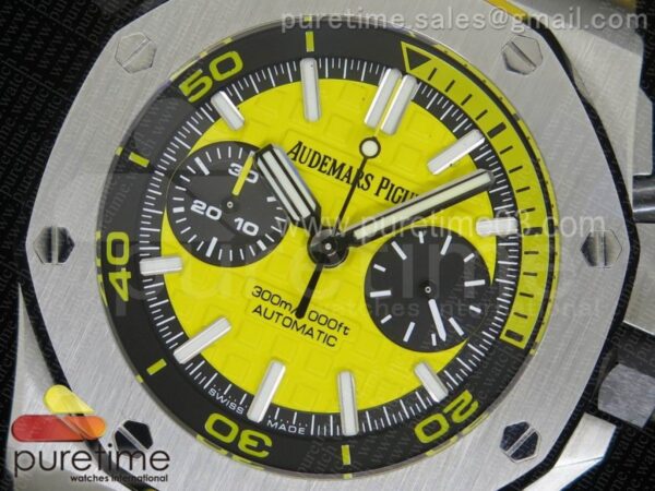 Royal Oak Offshore Diver Chronograph Yellow - Image 3