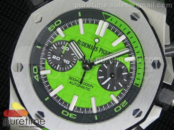Royal Oak Offshore Diver Chronograph Green - Image 3