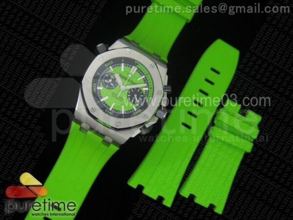 Royal Oak Offshore Diver Chronograph Green - Image 27