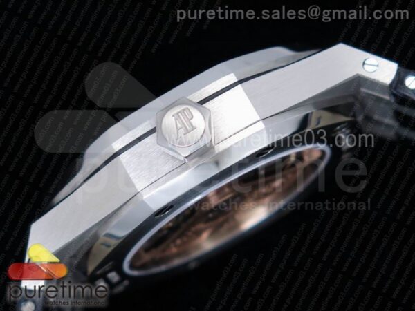 Royal Oak 37mm 15452 SS Full Paved Diamonds - Image 8