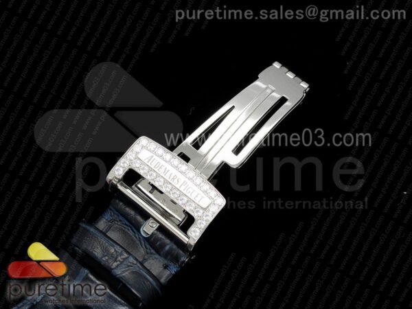 Royal Oak 41mm 15402 SS Full Paved Diamonds - Image 22