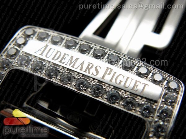 Royal Oak 41mm 15402 SS Full Paved Diamonds - Image 23