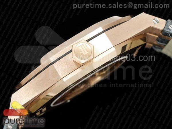 Royal Oak 41mm 15402 RG Full Paved Diamonds - Image 7