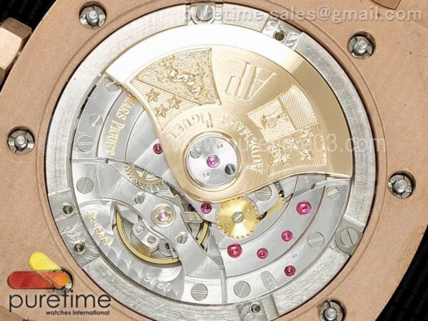 Royal Oak 41mm 15402 RG Full Paved Diamonds - Image 12