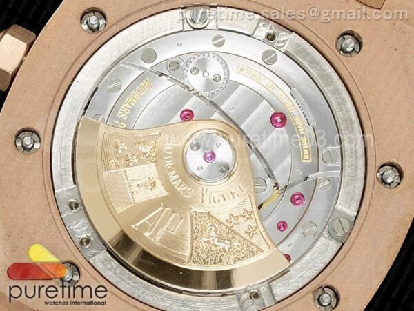Royal Oak 41mm 15402 RG Full Paved Diamonds - Image 13
