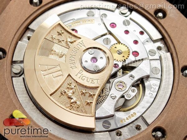 Royal Oak 41mm 15402 RG Full Paved Diamonds - Image 14