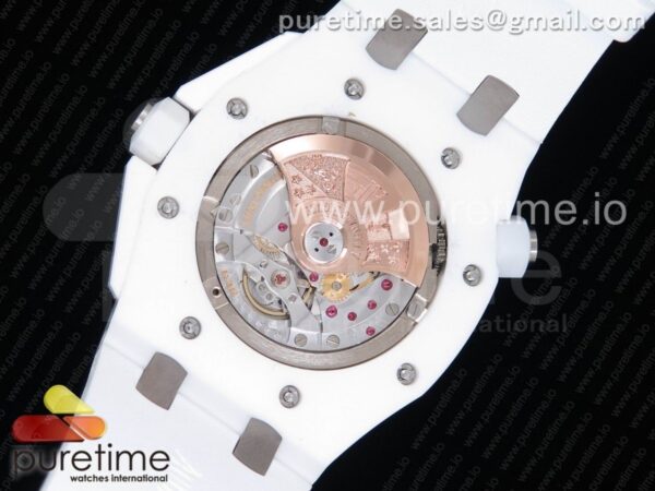Royal Oak Offshore Diver Solid White Ceramic - Image 13