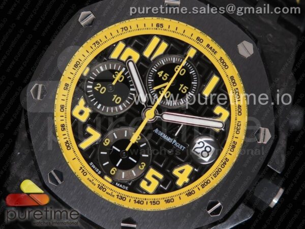 Royal Oak Offshore Bumble Bee Forged Carbon - Image 3
