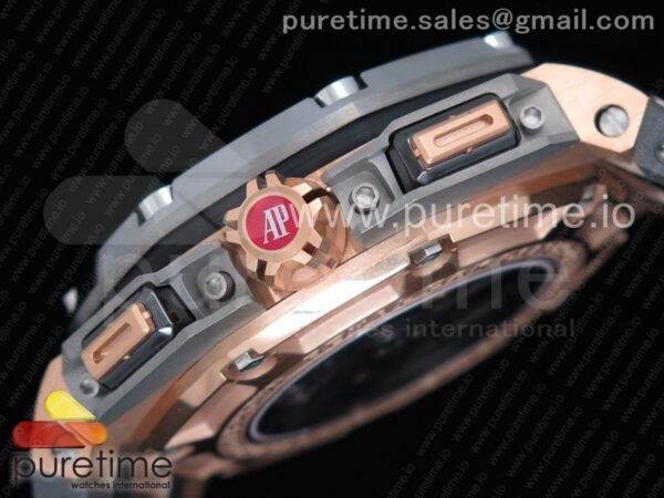 Royal Oak Offshore 44mm RG Cermet Bezel Michael Schumacher - Image 11