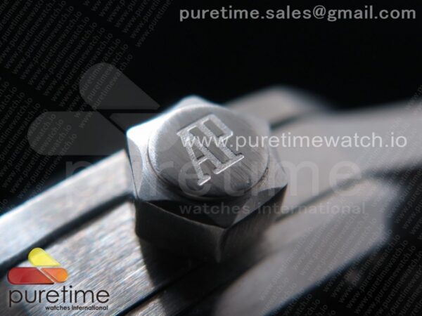 Royal Oak 37mm 15402 SS Full Paved Diamonds - Image 6