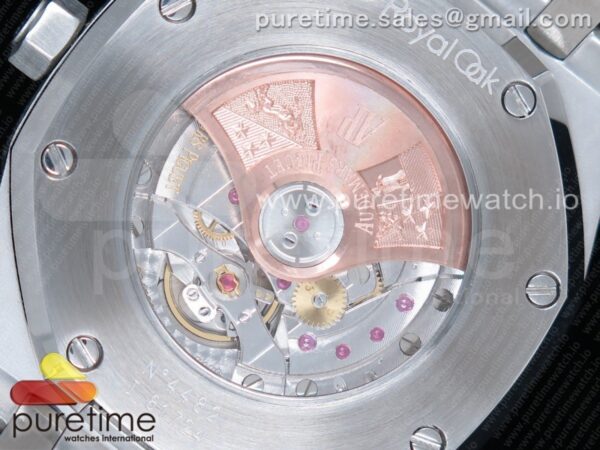 Royal Oak 37mm 15402 SS Full Paved Diamonds - Image 9