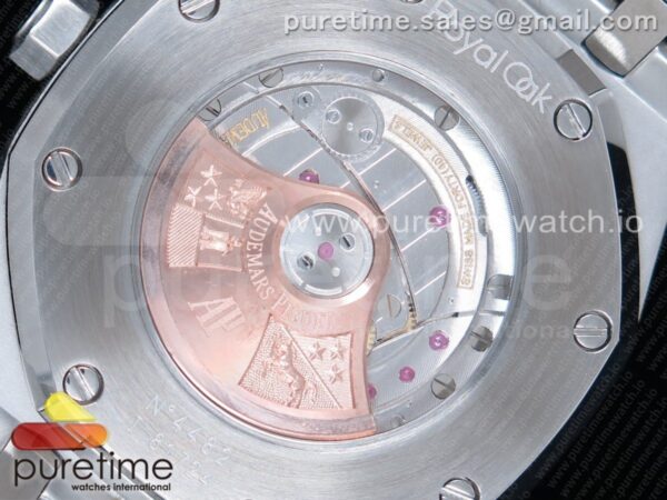 Royal Oak 37mm 15402 SS Full Paved Diamonds - Image 10