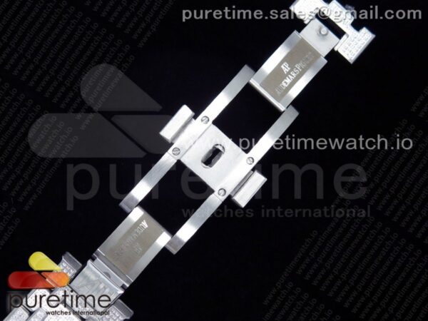 Royal Oak 37mm 15402 SS Full Paved Diamonds - Image 16