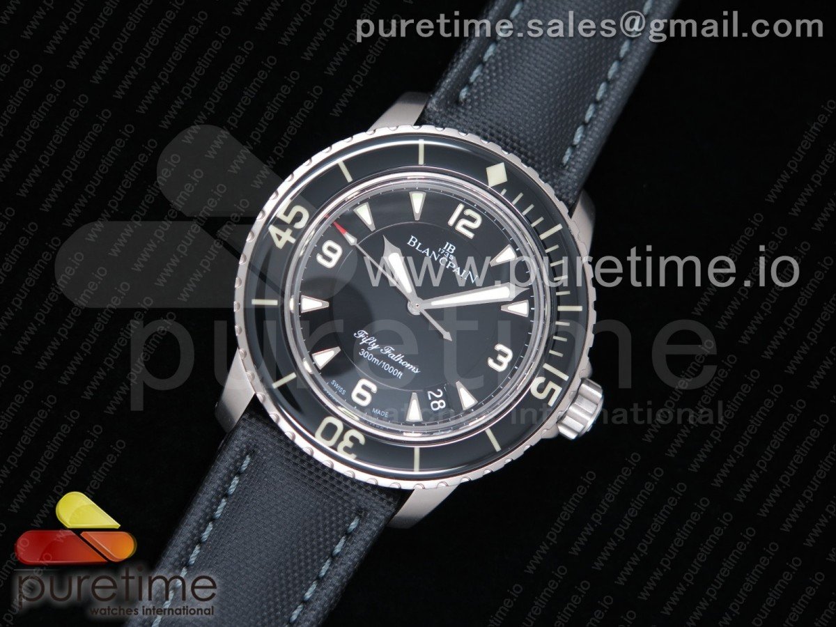Fifty Fathoms Black Titanium
