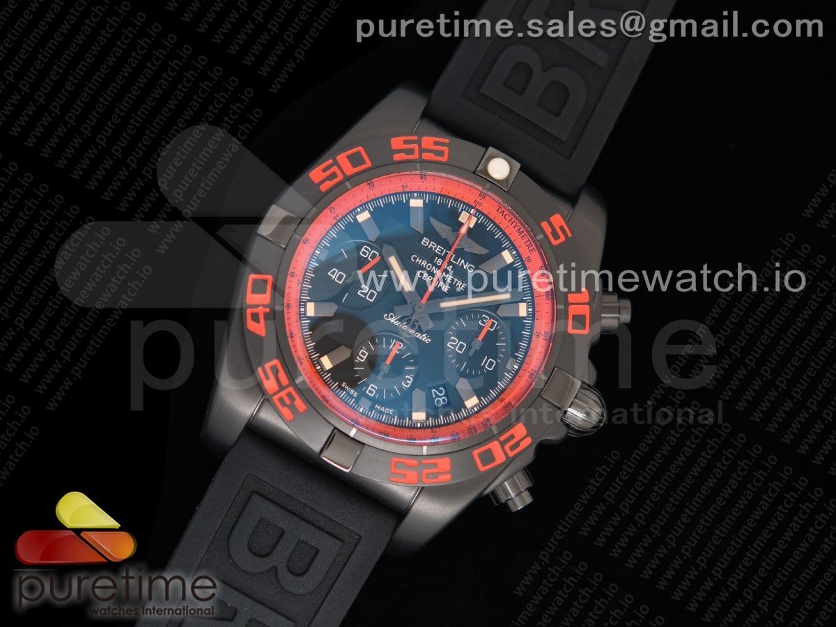Chronomat 44mm Blacksteel Orange