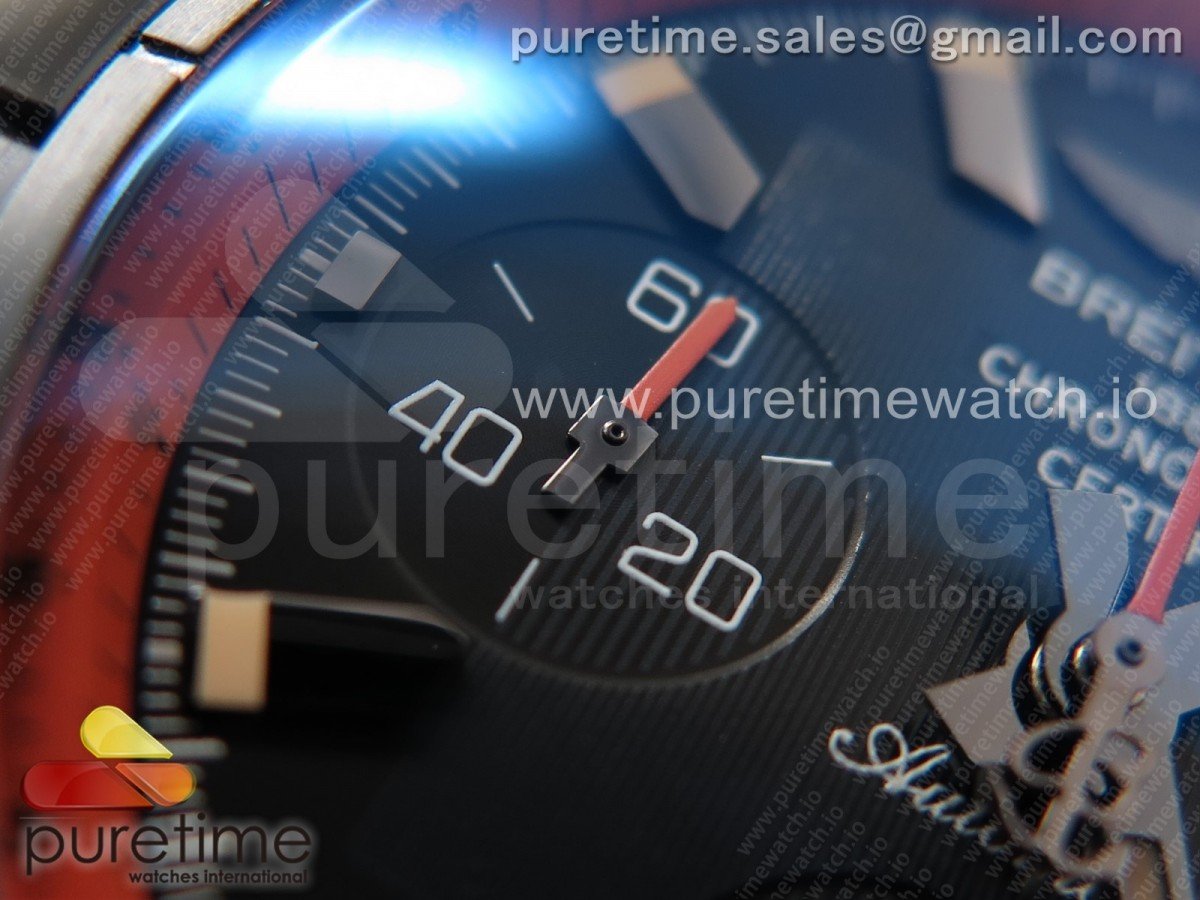 Chronomat 44mm Blacksteel Orange - Image 4