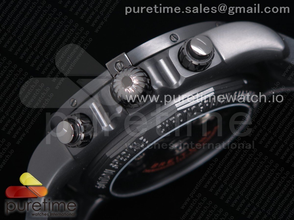 Chronomat 44mm Blacksteel Orange - Image 17