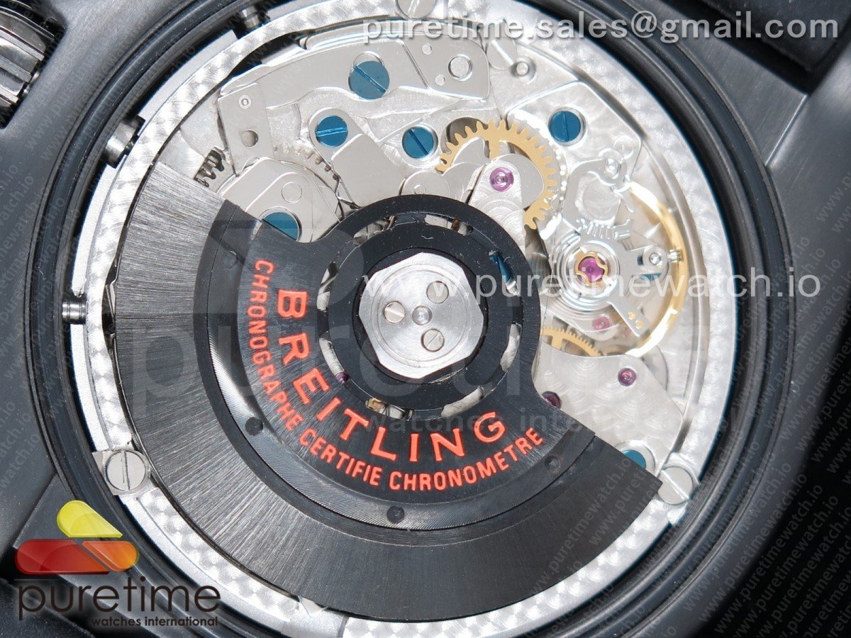 Chronomat 44mm Blacksteel Orange - Image 24