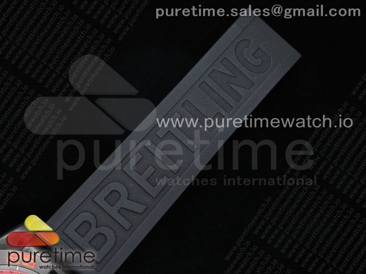 Chronomat 44mm Blacksteel Orange - Image 8