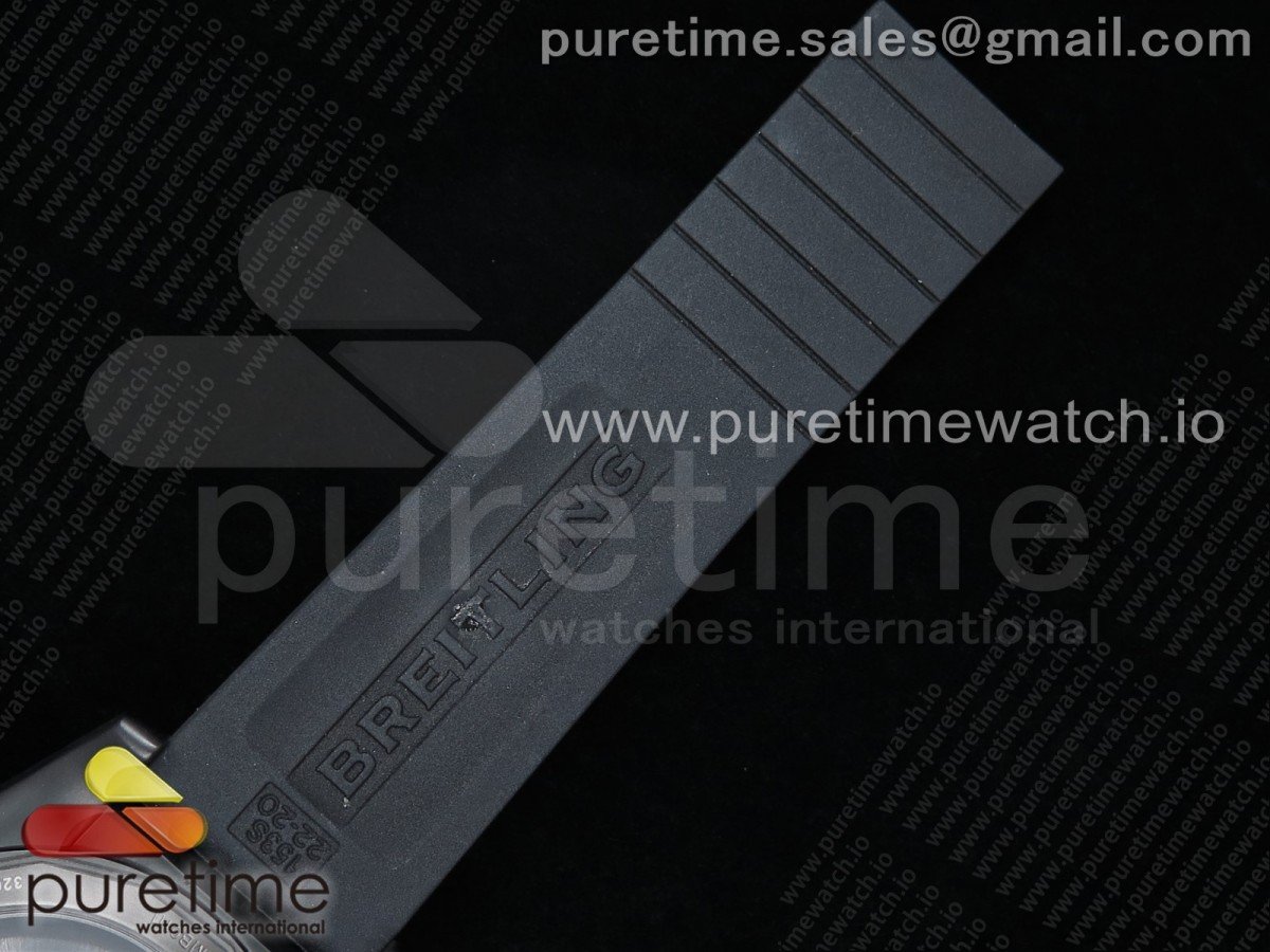 Chronomat 44mm Blacksteel Orange - Image 9