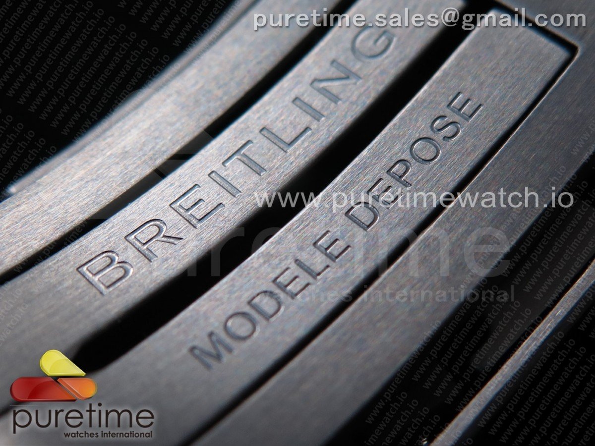 Chronomat 44mm Blacksteel Orange - Image 14