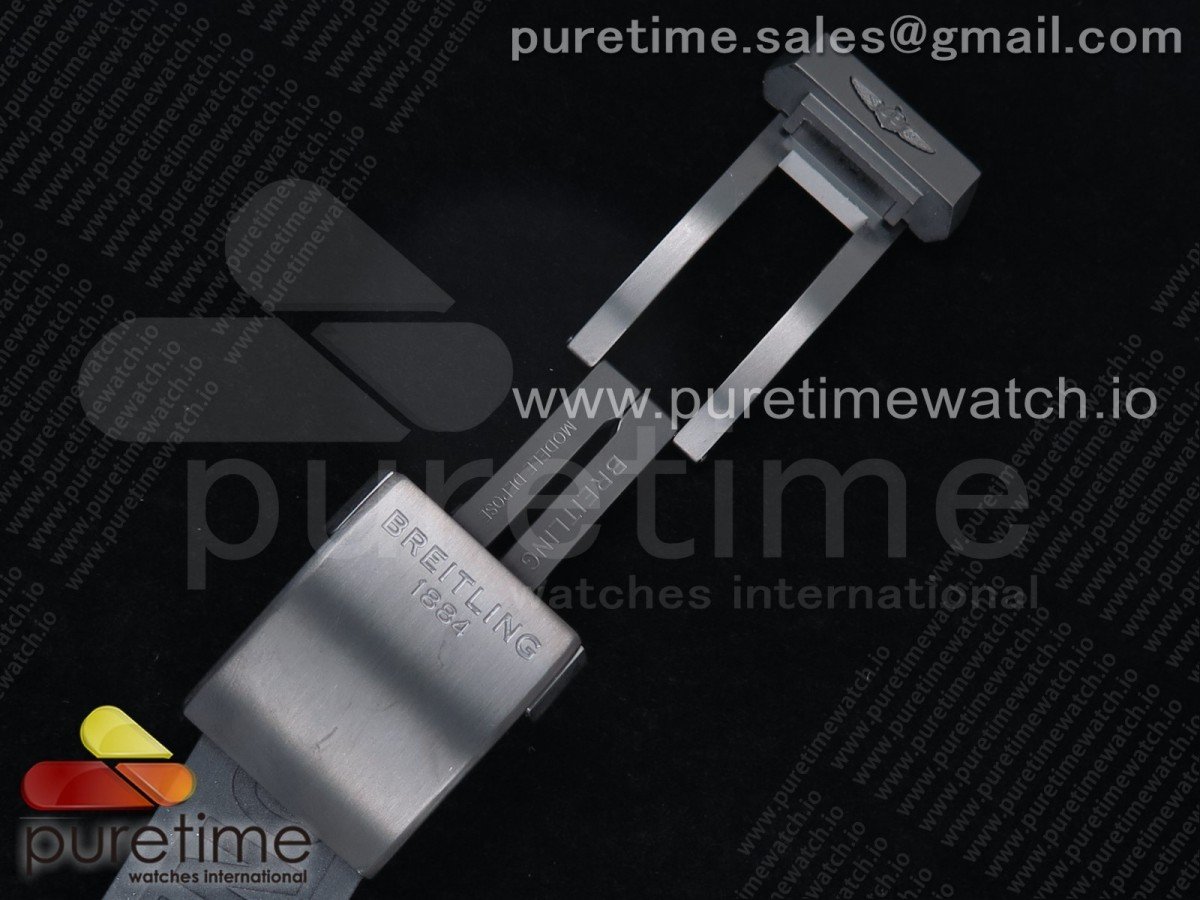 Chronomat 44mm Blacksteel Orange - Image 15